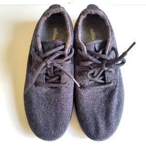 Allbirds Womens Wool Runner Black Sole Running Shoes Size 8 Very Good